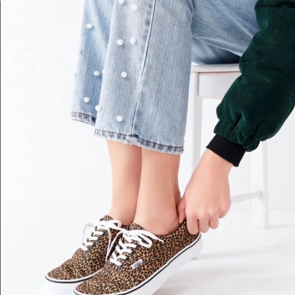 **Leopard Print Vans** - Picture 1 of 8